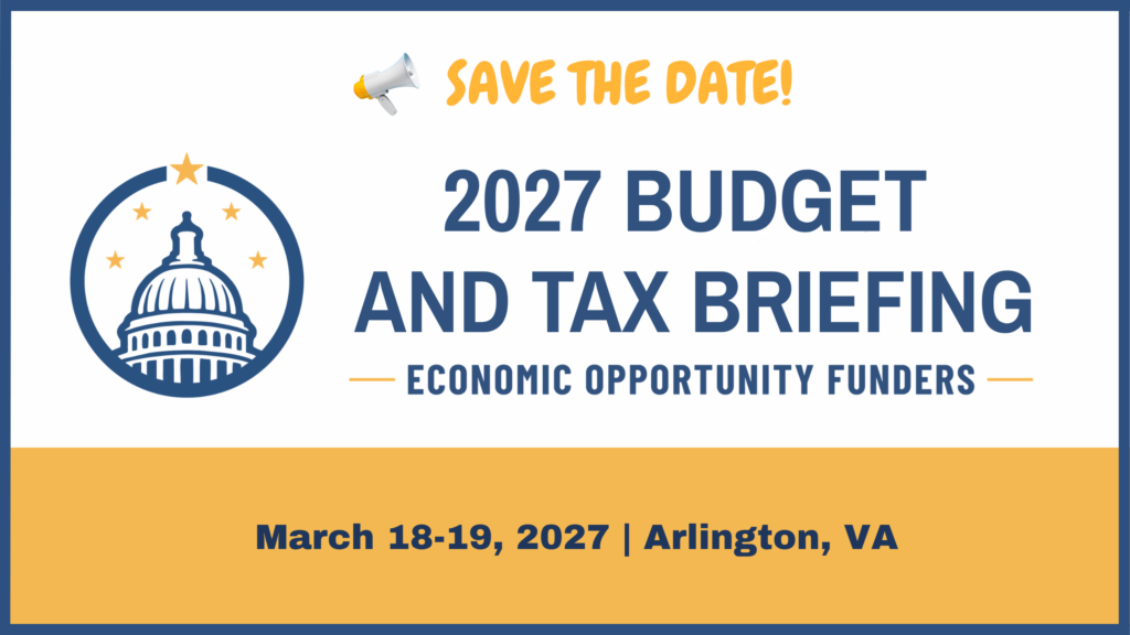 2027 Budget Briefing Save the Date 2027 Budget Briefing Save the Date