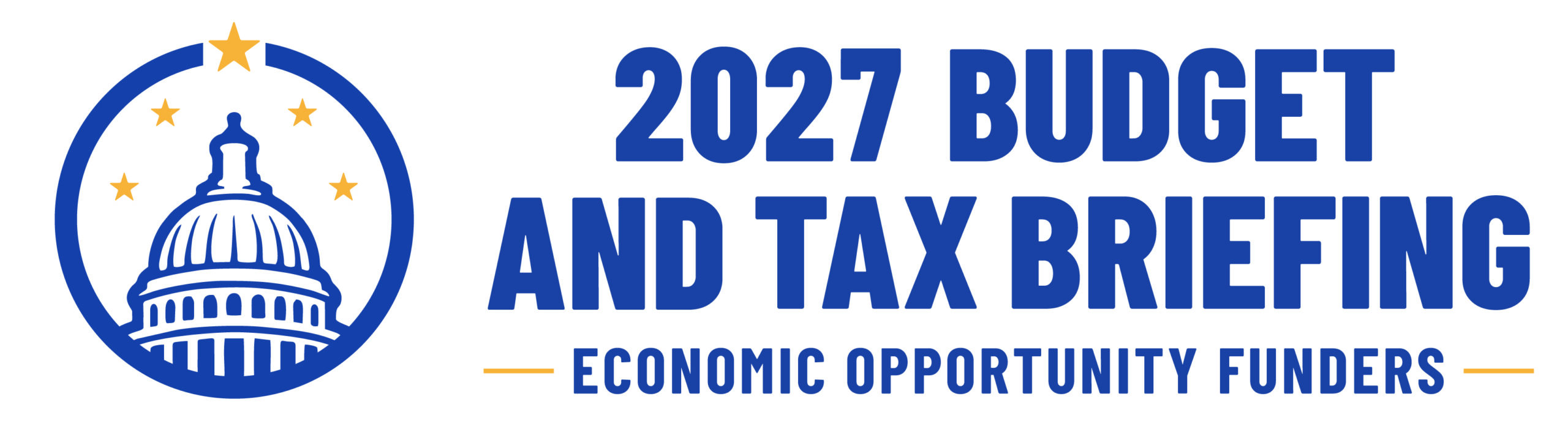 2027 Budget and Tax Briefing Logo